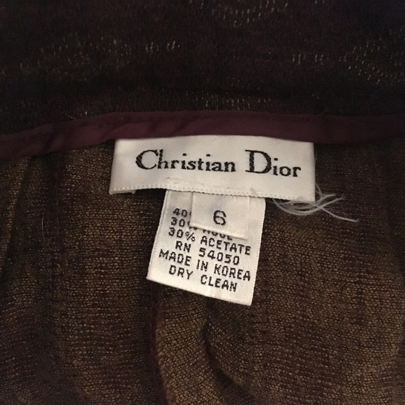 VINTAGE Christian Dior Skirt - Picture 5 of 5